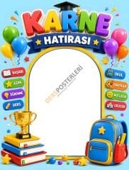Karne Hatırası Arka Fon Brandası