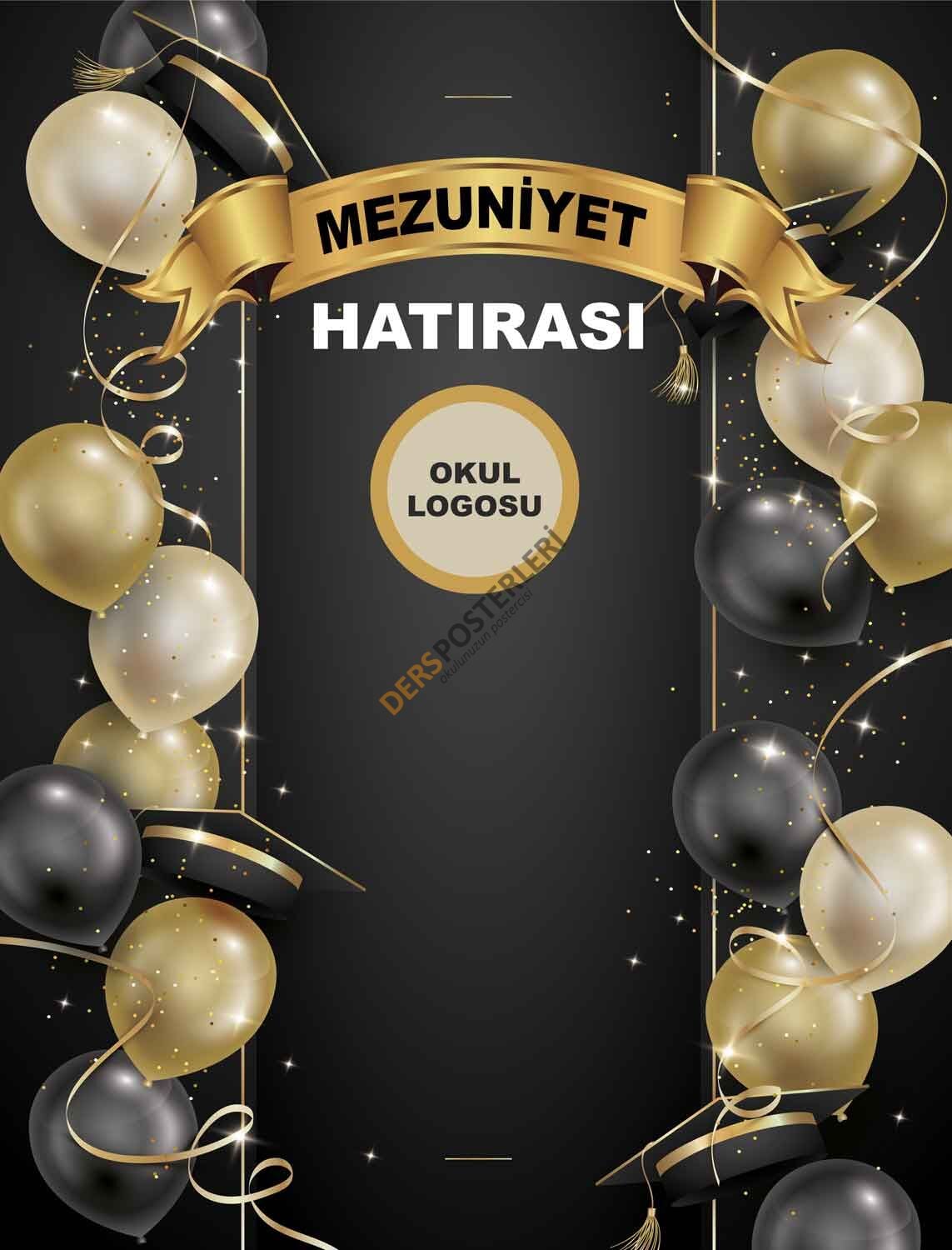 Okul Mezuniyet Hatırası Arka Fon Brandası