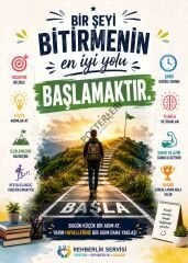 Rehberlik Motivasyon Okul Posteri