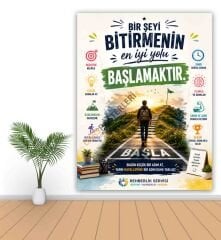 Rehberlik Motivasyon Okul Posteri