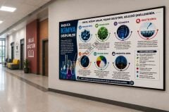 Başlıca Kimya Disiplinleri Okul Posteri