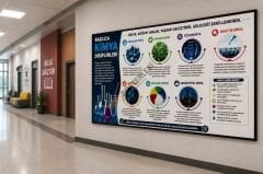 Başlıca Kimya Disiplinleri Okul Posteri