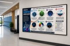 Başlıca Kimya Disiplinleri Okul Posteri
