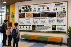 Toprak Çeşitleri Okul Posteri