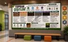 Toprak Çeşitleri Okul Posteri