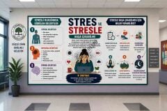 Stres ve Stresle Başa Çıkabilme Okul Posteri