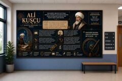 Ali Kuşçu ve Akşemseddin Okul Posteri