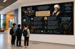 Ali Kuşçu ve Akşemseddin Okul Posteri