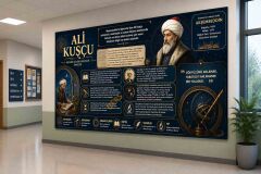 Ali Kuşçu ve Akşemseddin Okul Posteri