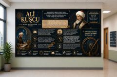 Ali Kuşçu ve Akşemseddin Okul Posteri
