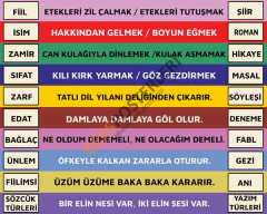 Türkçe Merdiven Yazıları