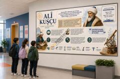 Ali Kuşçu ile Akşemseddin Okul Posteri