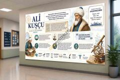 Ali Kuşçu ile Akşemseddin Okul Posteri