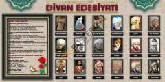 Divan Edebiyatı Okul Posteri