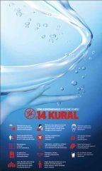 Korona 14 Kural Afişi Okul Posteri