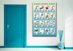 Eş Anlamlı Kelimeler Okul Posteri