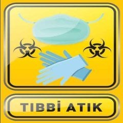 Korona Virüs Tıbbi Atık Bandı
