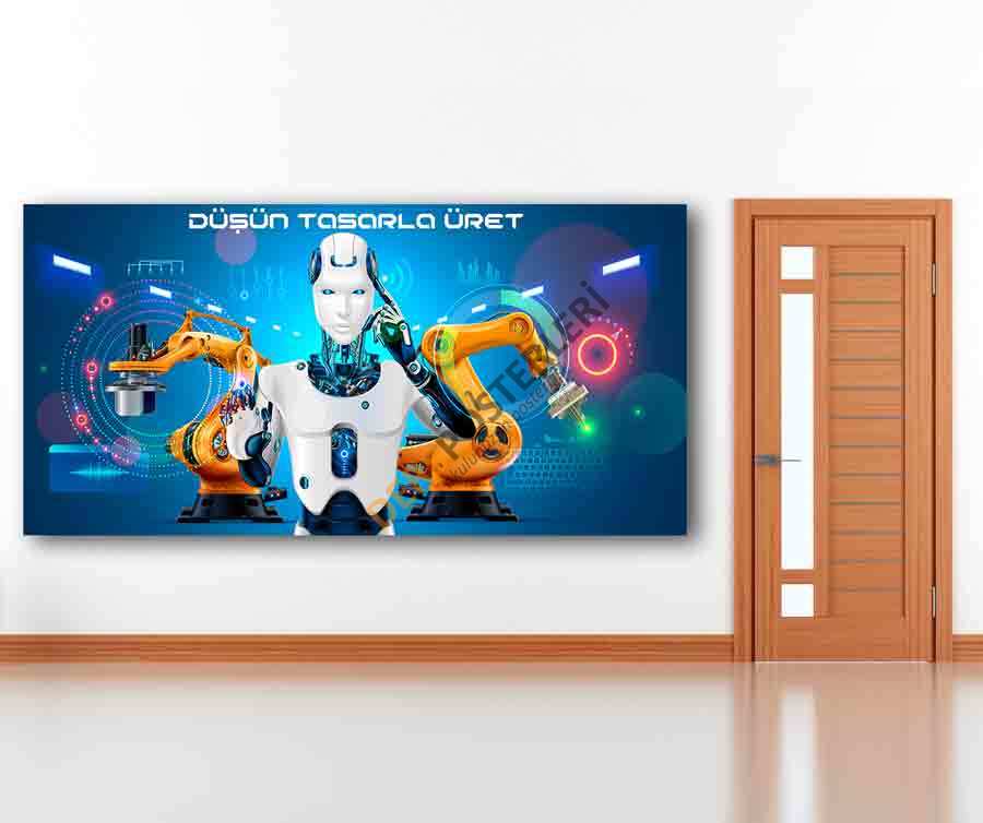 Robotik Kodlama Okul Posteri