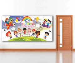 23 Nisan Okul Panosu Posteri