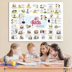 40 Hadis Ders Afişi Poster