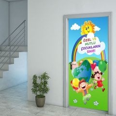 Özel Eğitim Sınıfı Kapı Giydirme