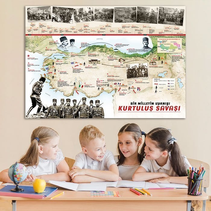 Kurtuluş Savaşı Ders Afişi Poster