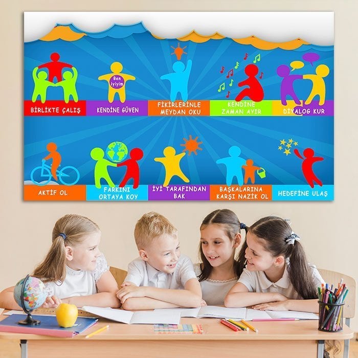 Motivasyon Ders Afişi Poster