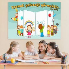 Yazmak Ders Afişi Poster