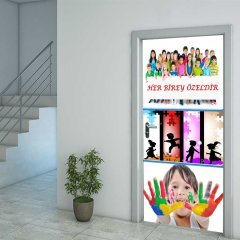 Özel Eğitim Sınıfı Kapı Giydirme