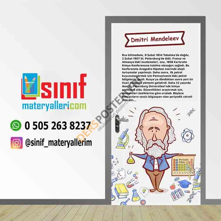 Bilim İnsanları Dmitri Mendeleyev Kapı Giydirme