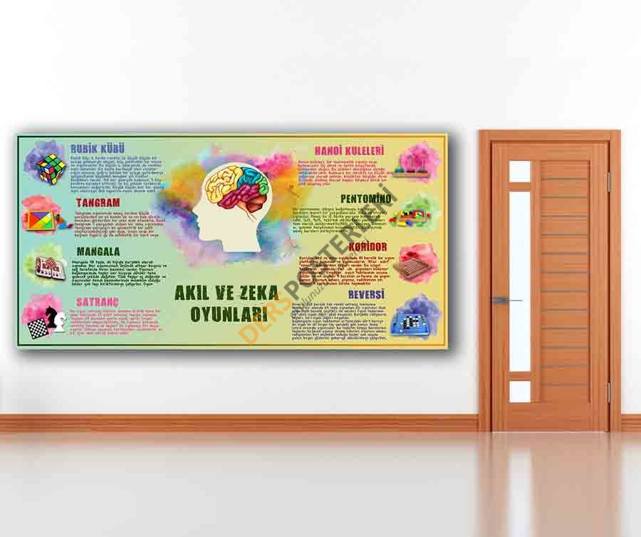 Akıl Zeka Oyunları Okul Posteri