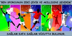 Spor Dalları Okul Posteri
